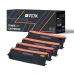 Multipack (4) Toners CMYK (Cyaan/Magenta/Geel/Zwart) Compatibel met Brother DCP, HL-L, MFC - Vervangt TN-413 (TN413C) / TN-423 (TN423C) / TN-433 (TN433C) / TN-443 (TN443C) / TN-493 (TN493C)